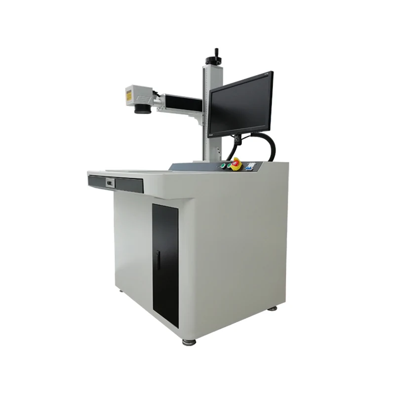 30W Mopa laser marking machine with industrial computer and air cooling system