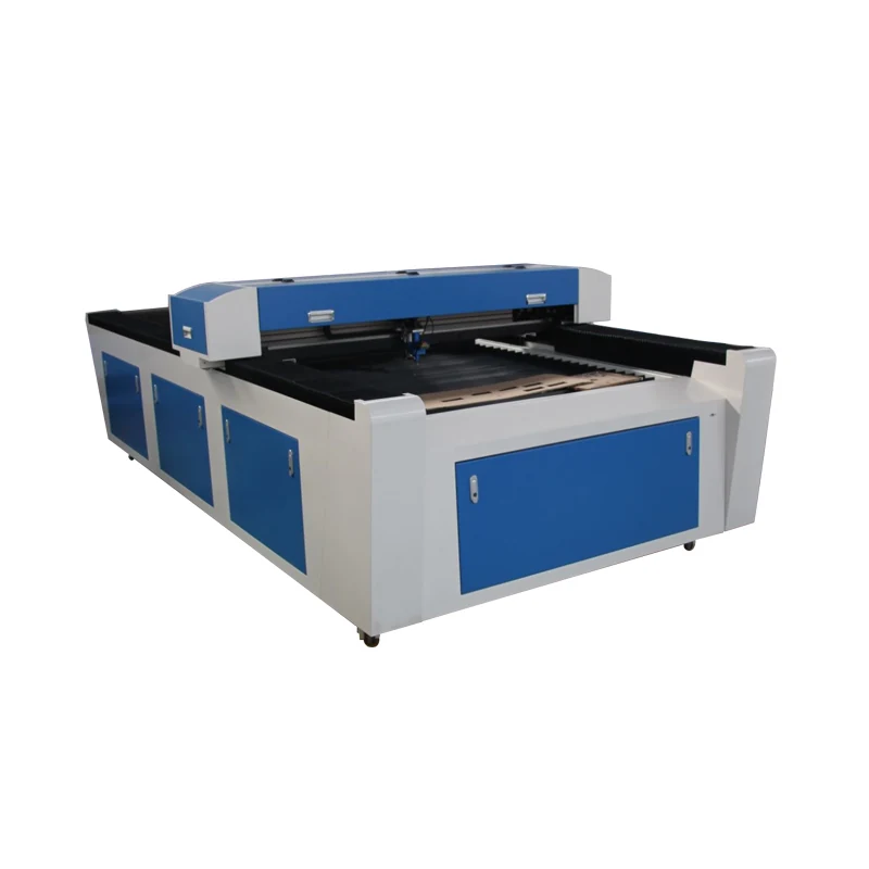 Laser cutter processing curved non-metal material