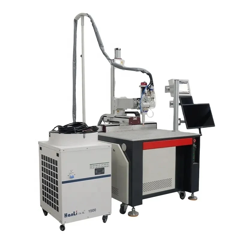 Automatic laser welder with CNC20000 control interface