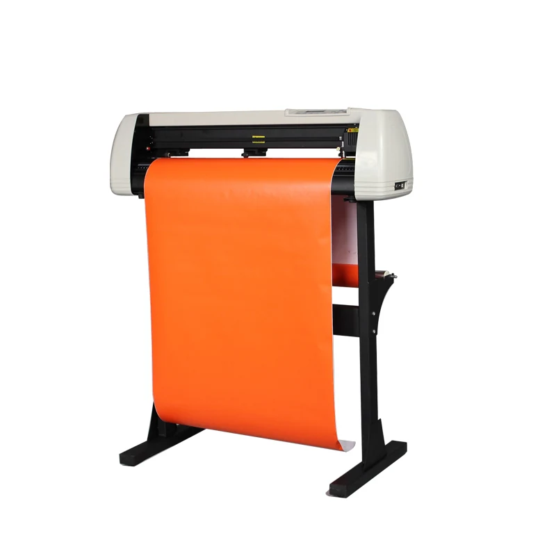 Close up of vinyl plotter carriage and linear bearing