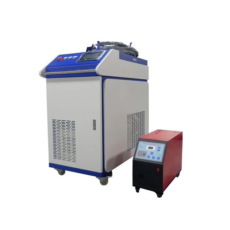 Handheld fiber laser welding machine with control panel