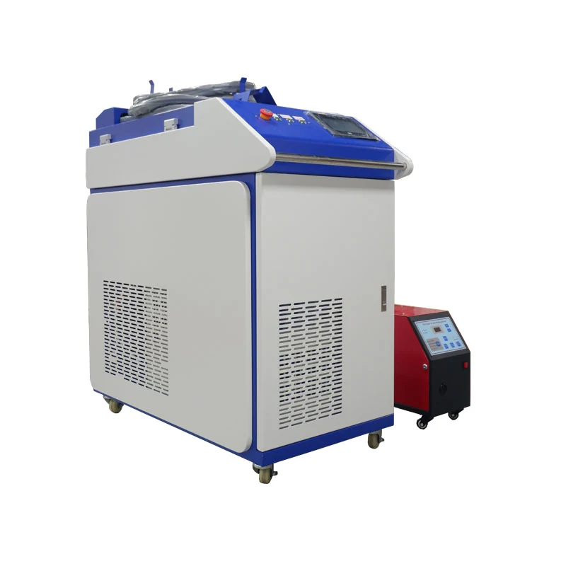Fiber laser welding gun and accessories