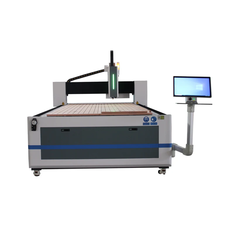 Large format glass laser sandblasting machine in workshop