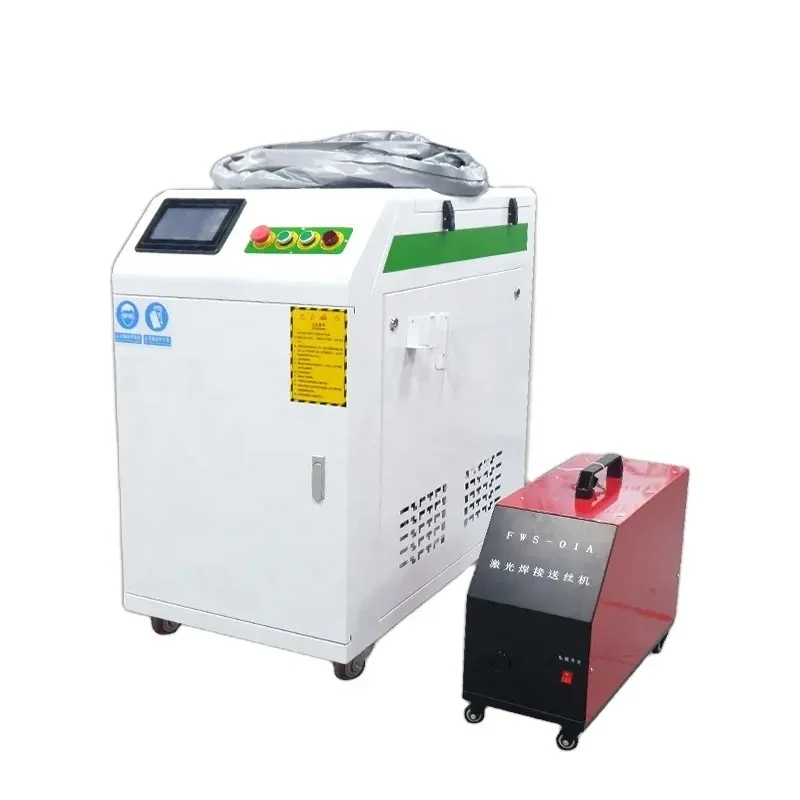 Handheld laser cleaning machine gun and control unit