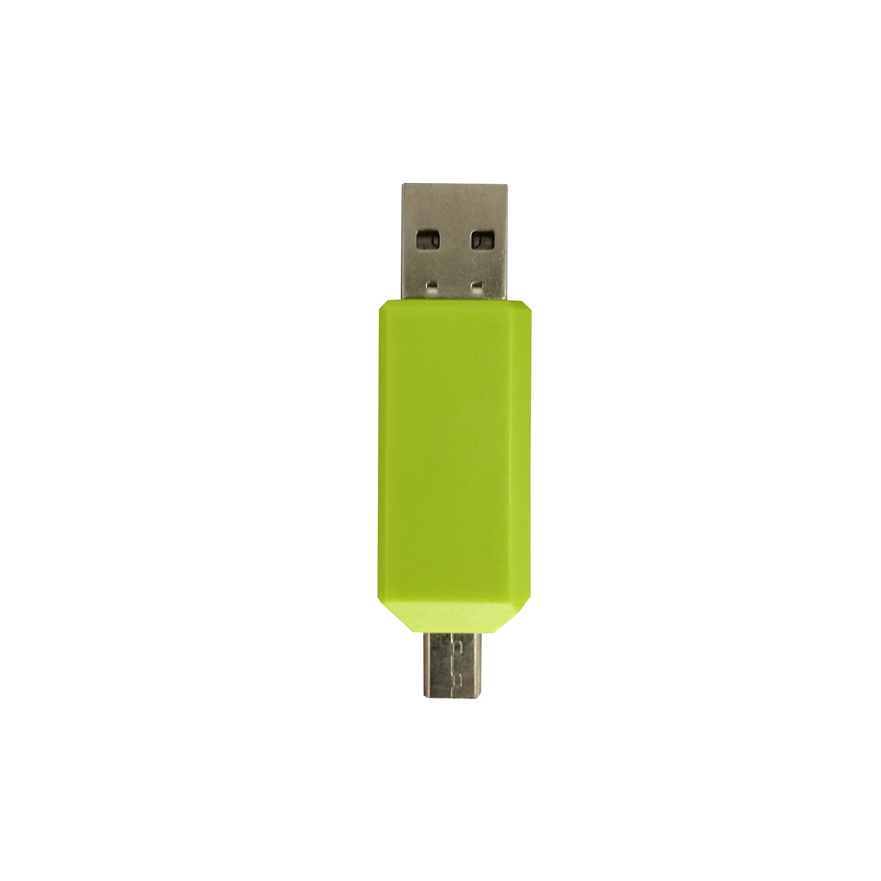 4-In-1 USB-A Micro SD/TF Card Reader 2.0, shown at an angle