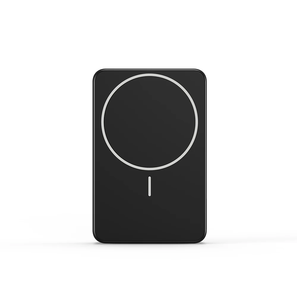 KIKOO Mag 10000mAh Magnetic Power Bank, 15W Wireless And 30W USB-C, shown from the front