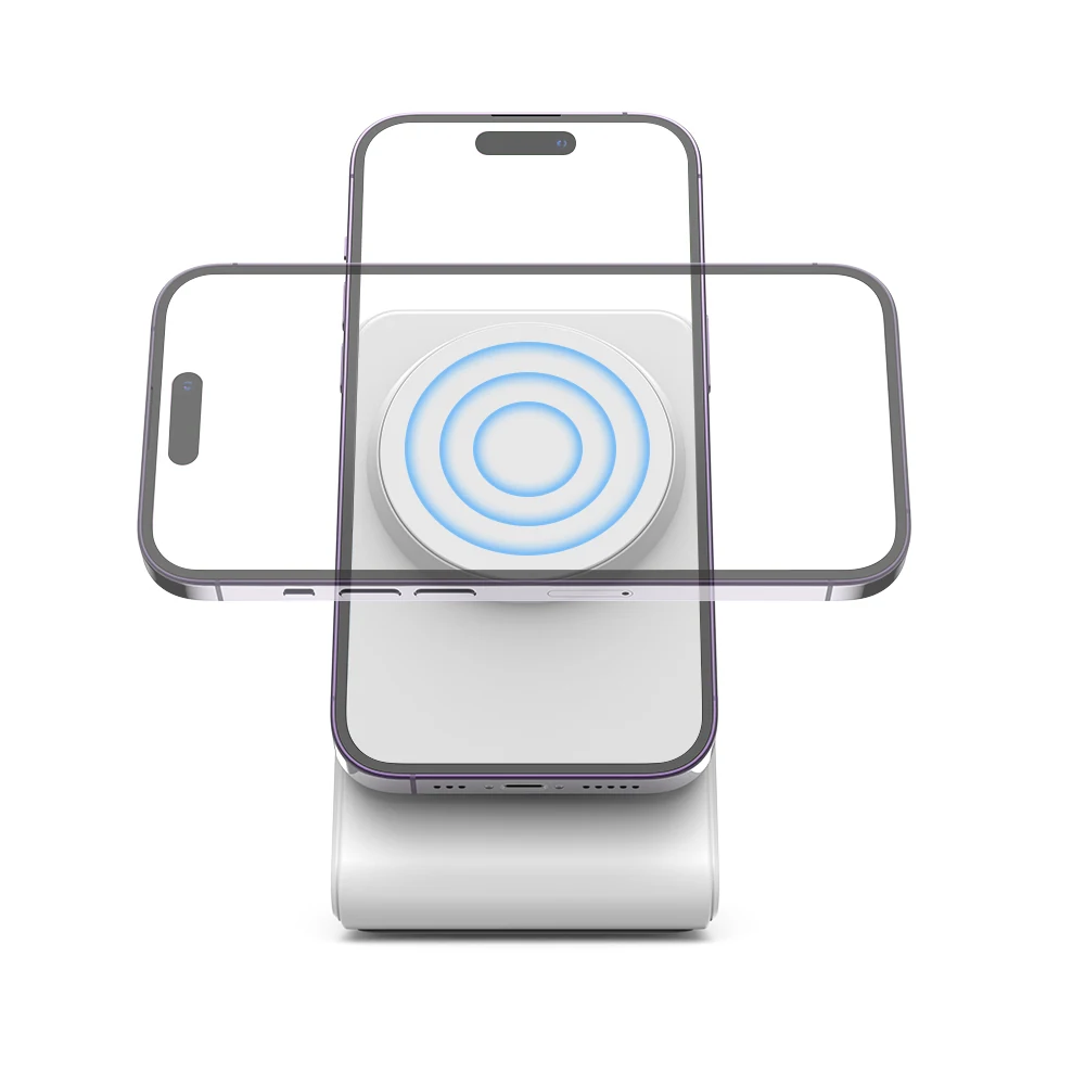 KIKOO Mag Wireless Charging Stand, shown from the back