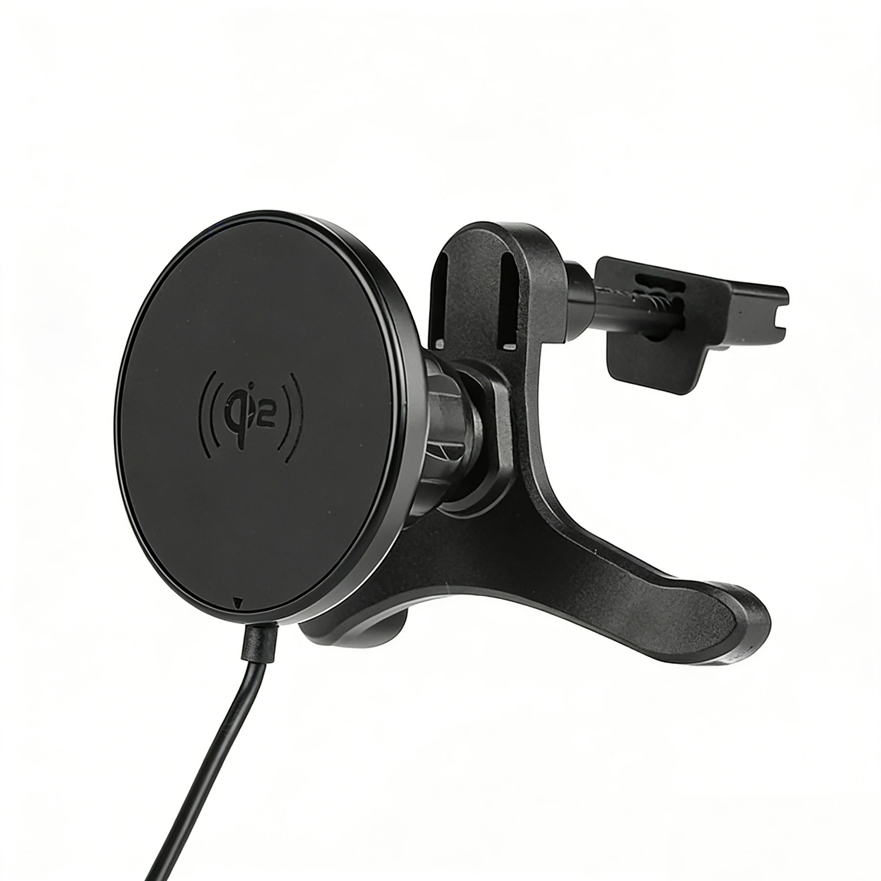 Qi2 15W MagSafe Car Wireless Charger Bracket, shown from the back