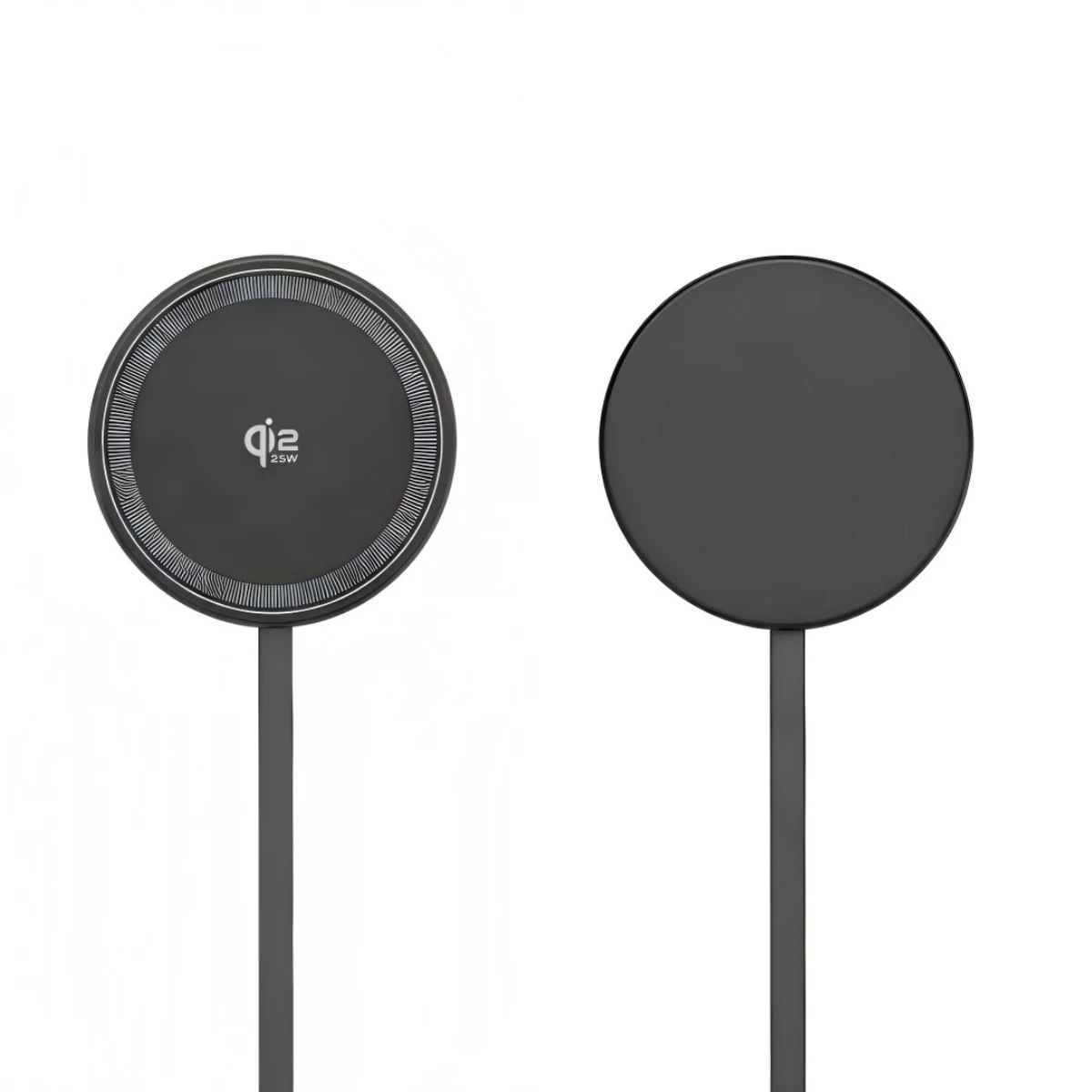 KIKOO Mag Qi2.2 25W Ultra-Thin Wireless Charging Pad, shown at an angle