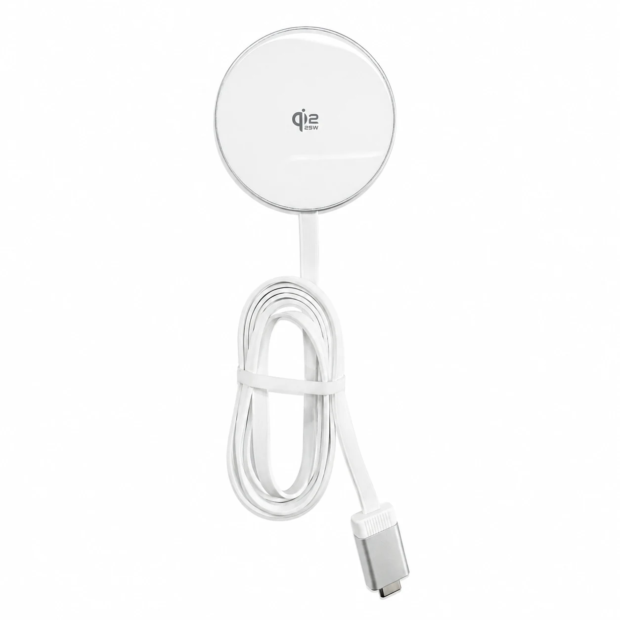 KIKOO Mag Qi2.2 25W Ultra-Thin Wireless Charging Pad, shown from the front