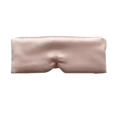 Eye mask packed in a custom retail sleeve with brand label visible