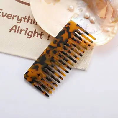 Cellulos Acetate Wide Teeth Comb - view 9
