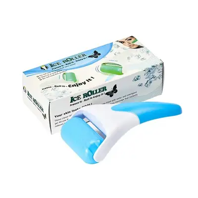 Ice roller in a branded gift box with custom packaging