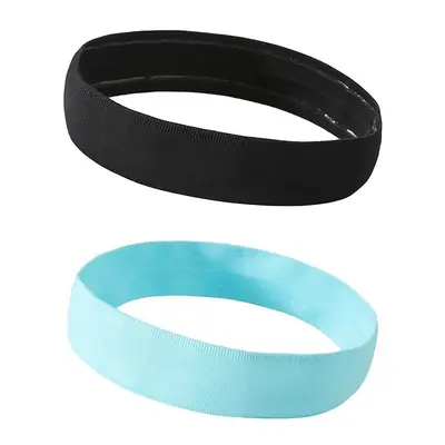 Headband worn during yoga, showing no slippage or irritation