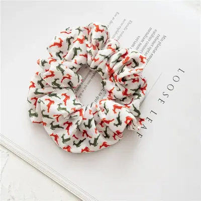 Multiple custom-shaped hair bands laid out in different colours and sizes