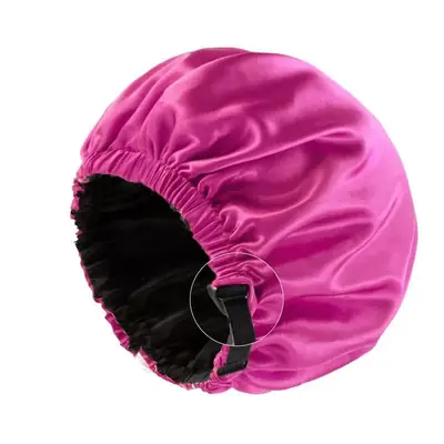 Close-up of the soft polyester binding and adjustable strap