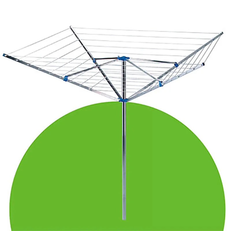 LYQ231 4-Arm Aluminium Rotary Airer product photograph