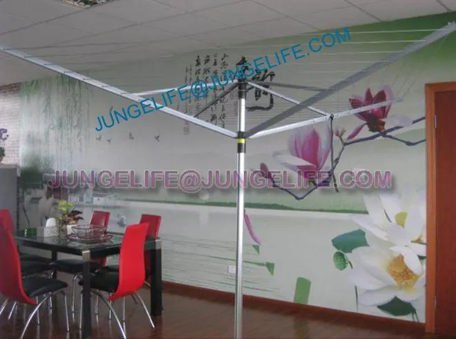 LYQ216 4 Arms Aluminium Top Quality Rotary Airer