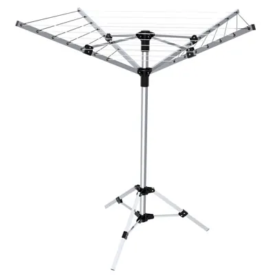 LYQ210 4 Arms 20 Meter Outdoor Camping Dryer with Tripod Stand