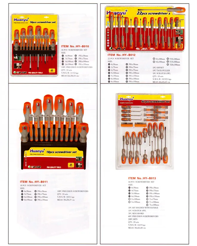 HYB001 TPR screwdriver specification sheet 3