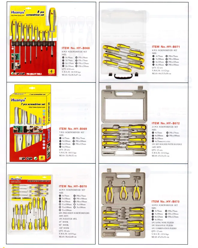 HYB065 TPR screwdriver specification sheet 2