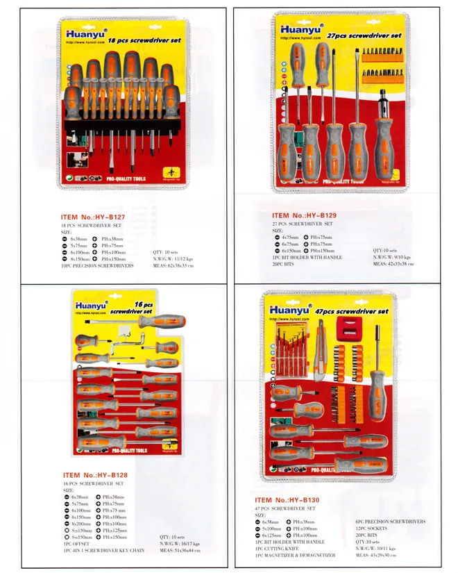 HYB119 TPR screwdriver specification sheet 3