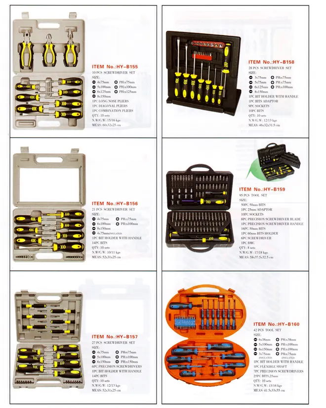 HYB142 TPR screwdriver specification sheet 4