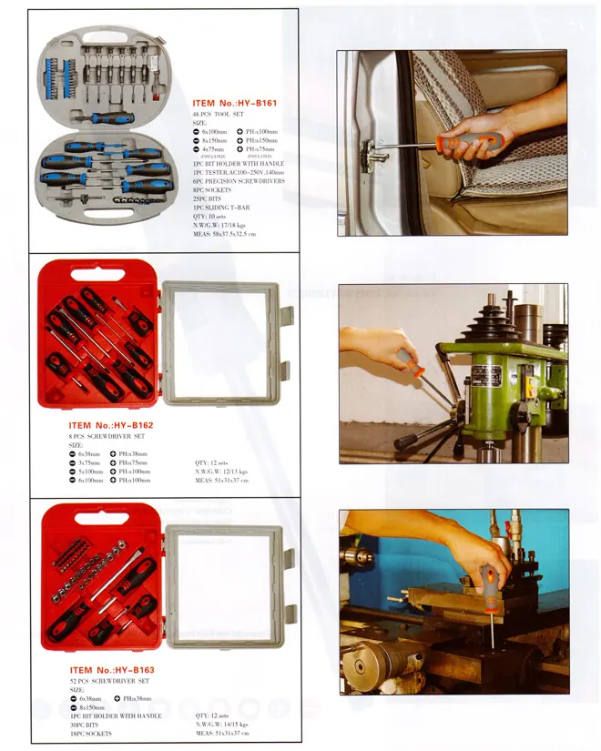 HYB142 TPR screwdriver specification sheet 5