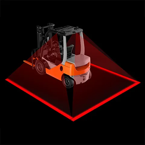 FK702 Straight Line Forklift Safety Light
