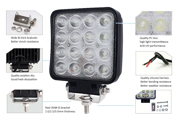 WK803 48W Work Light