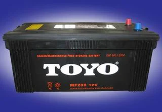 MF Battery — sealed maintenance free type panel