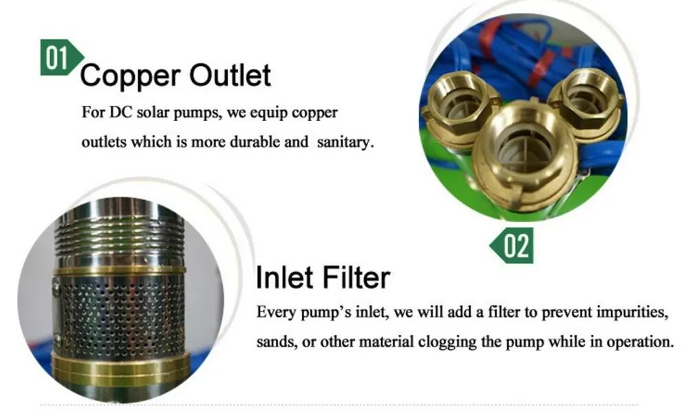 Solar DC pumps inverter and Pumps Sets
