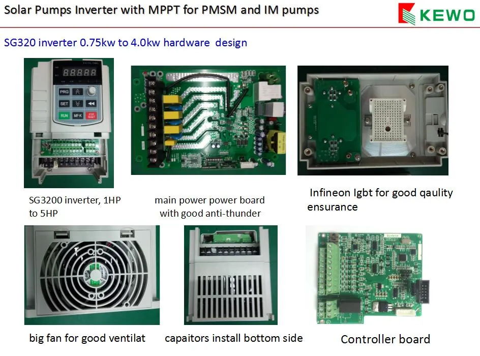 SG320 solar pump inverter