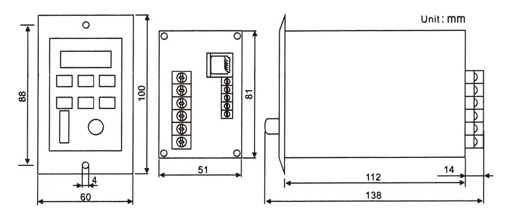 AD110 simple frequency inverter