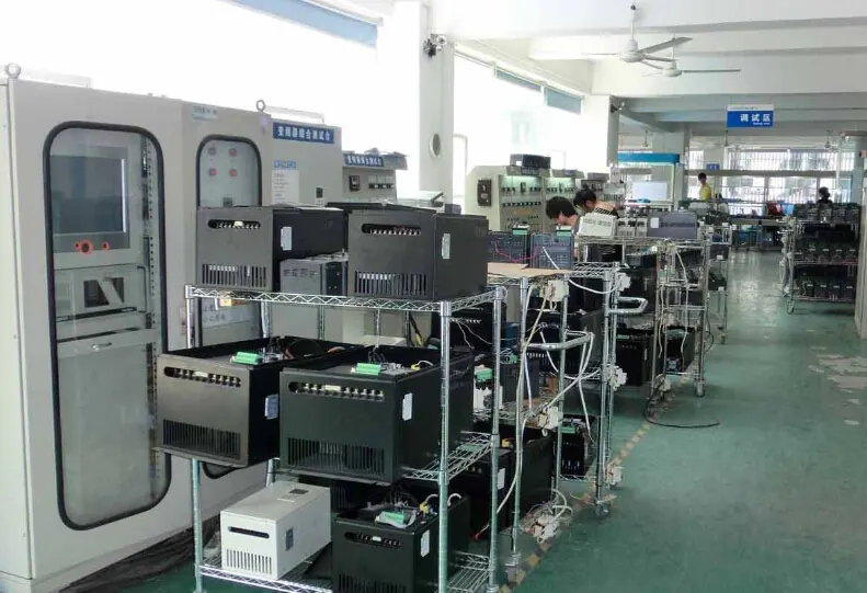 Automation VFD testing desk