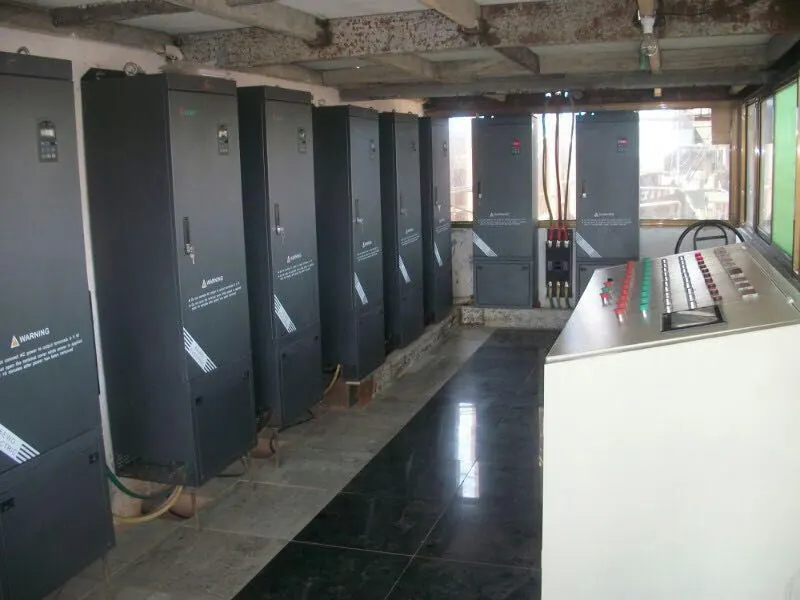 KEWO big power AC drives on site