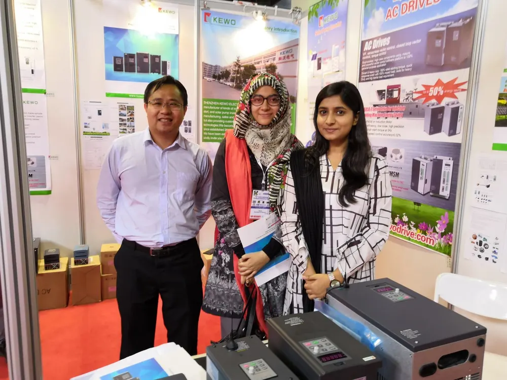 Shenzhen KEWO Attended ITIF Exhibition In Karachi Pakistan