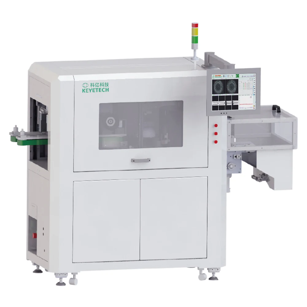 7 Cameras AI-driven Preform Inspection and Sorting Machine for Identifying Surface Defects - KeyeTech pet preform inspection system