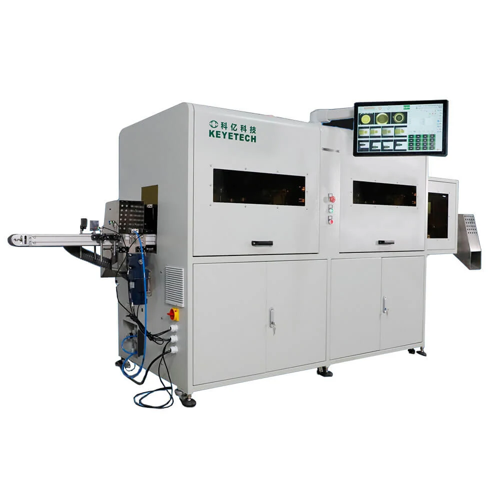 Automatic Effective Bottle Appearance Defect Detection with High-precision 8 Cameras - KeyeTech bottle visual inspection system