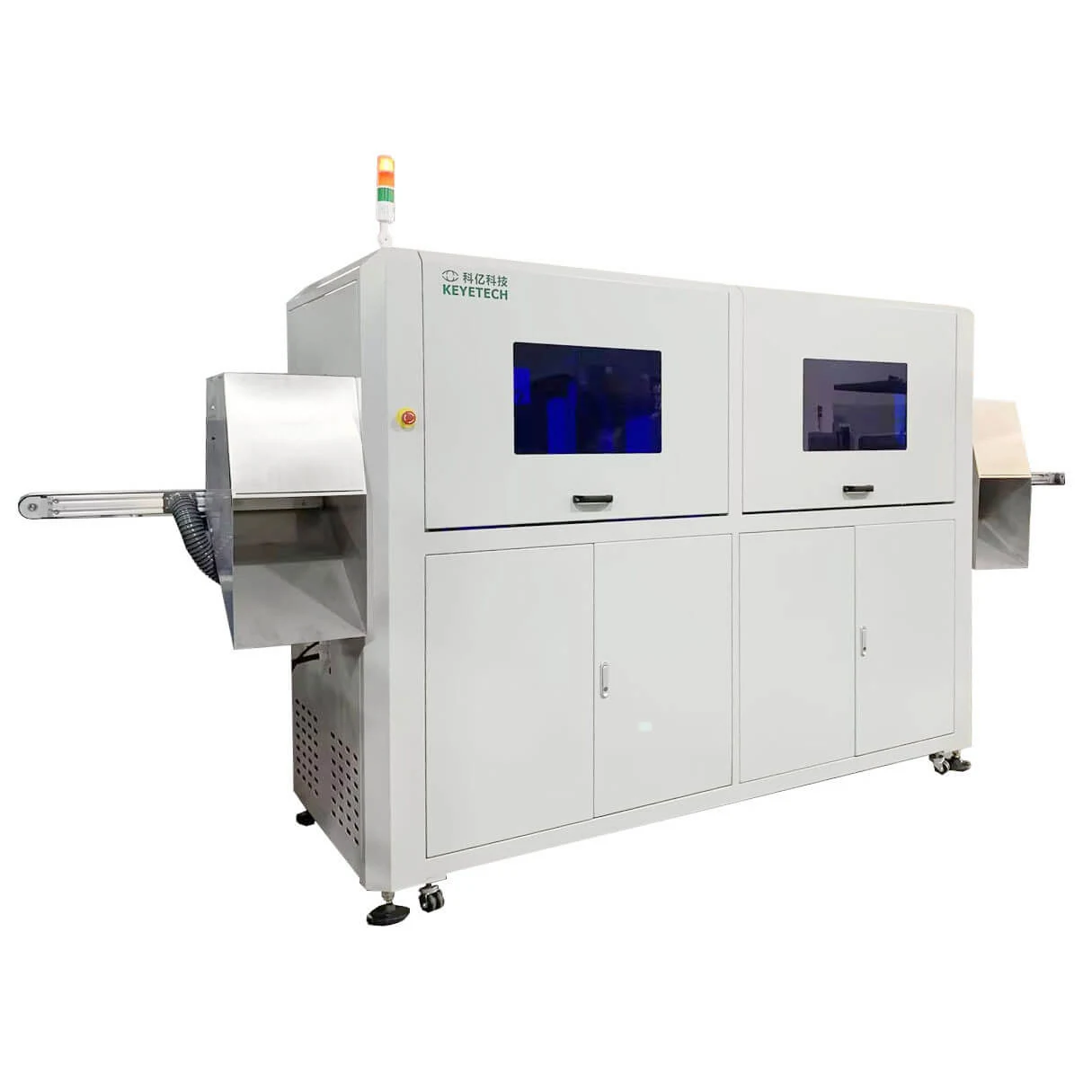 16 Camera Plastic Bottle Defect Inspection Machine for Big Pharma Bottles - KeyeTech bottle visual inspection system