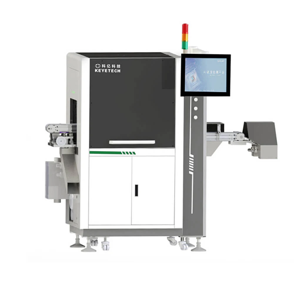 6 Cameras Efficient Cap Vision Detection System for Plastic Packaging Industry - KeyeTech cap visual inspection system