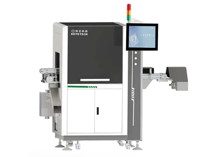8 Cameras Comprehensive Closure Visual Defect Detection Machine for Plastic Packaging - KeyeTech cap visual inspection system