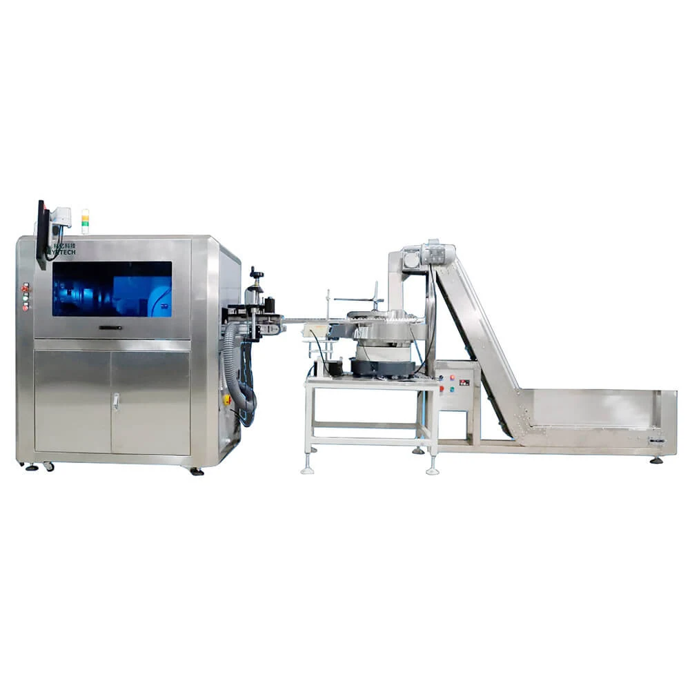 Comprehensive 6 Cameras Closure Visual Inspection Equipment for Medical Industry - KeyeTech cap visual inspection system
