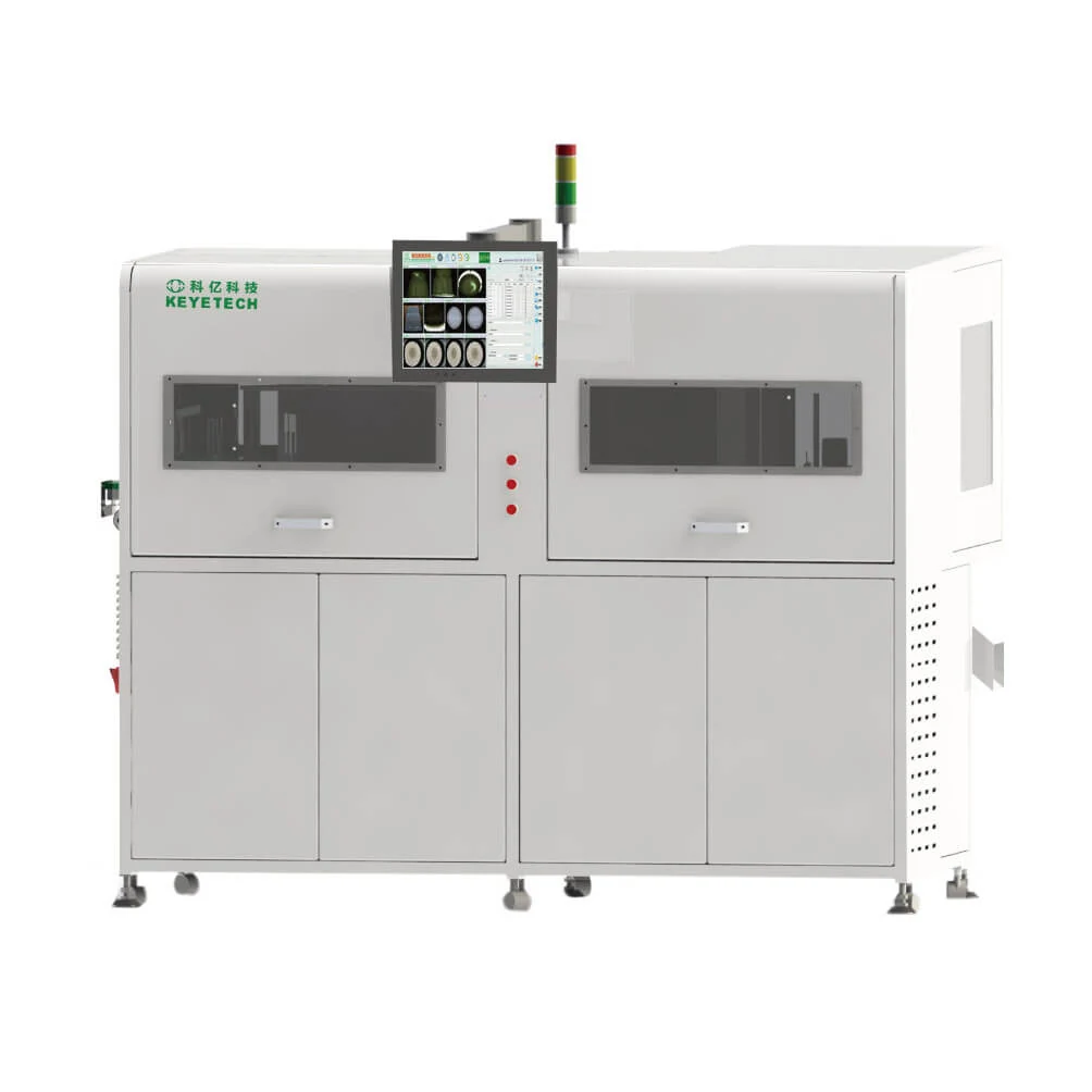 8 Cameras Intelligent AI-Driven Cup Inspection System with Smart Analytics - KeyeTech cup visual inspection system