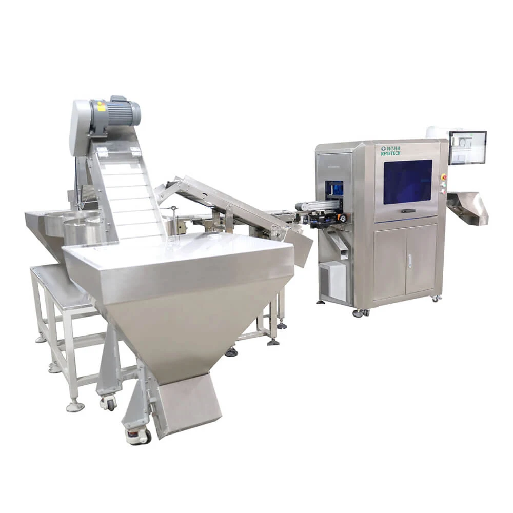 6 Cameras Comprehensive Eye Drops Cap Inspeciton Machine with Remote Operation Solution - KeyeTech cap visual inspection system