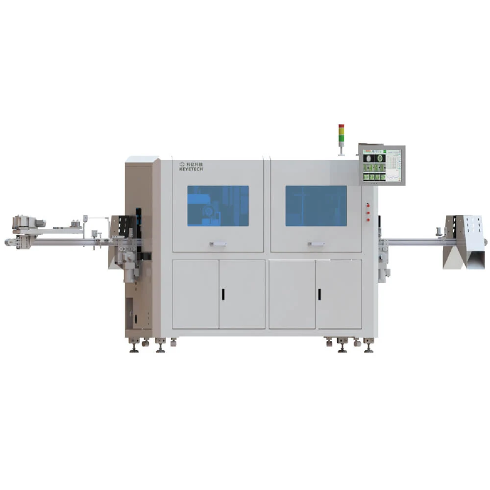 8 Cameras Efficient Wrinkle Label Visual Inspection System with Enhanced Flexibility - KeyeTech label print inspection system