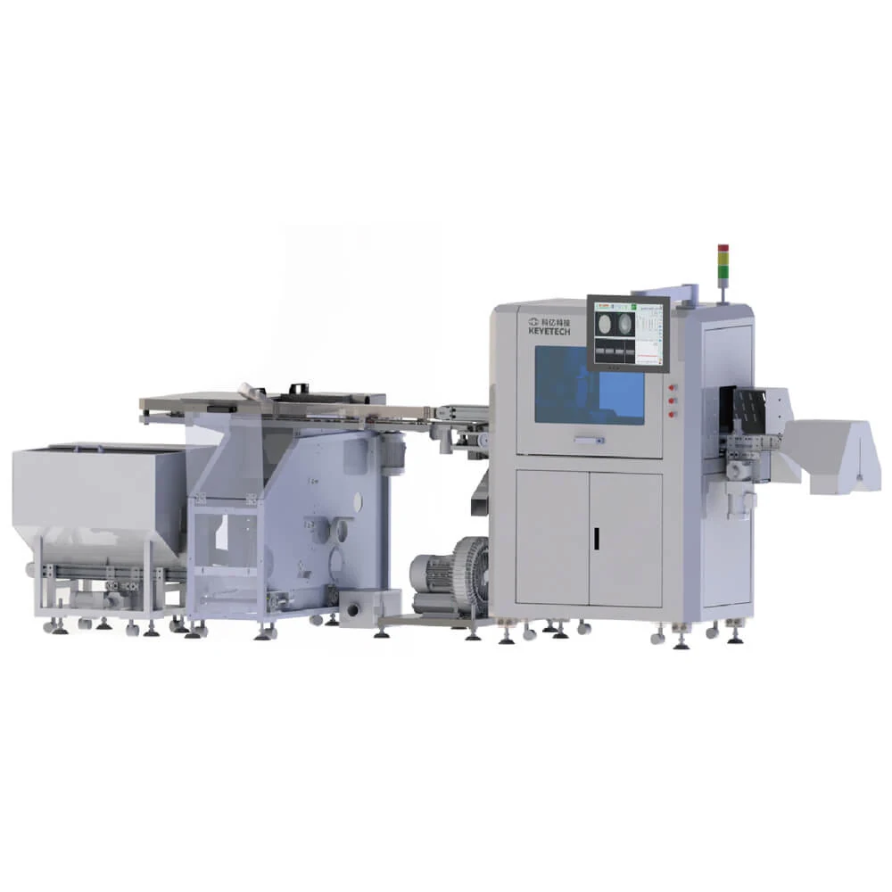 Advanced Accurate Machine Vision Inspection System for Plastic Screw Cap 6 Cameras - KeyeTech cap visual inspection system