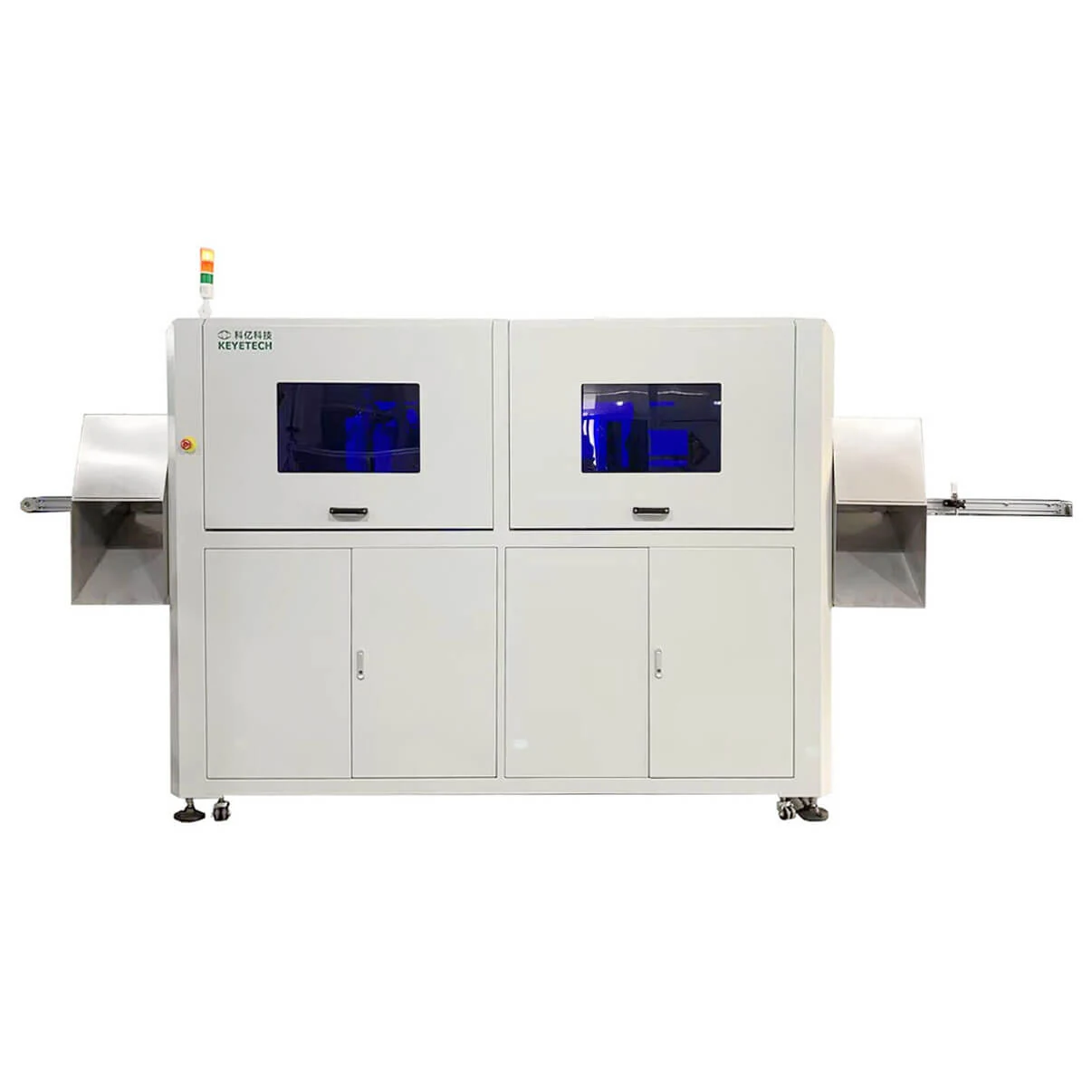 New Concise Plastic Container Inspection Machine by 16-Camera Inspection System - KeyeTech bottle visual inspection system