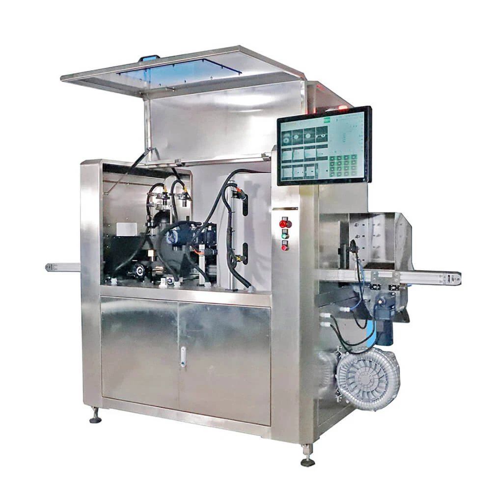 AI-Powered Reliable Plastic Dairy Preform Visual Inspection Machine with 8 Cameras - KeyeTech pet preform inspection system