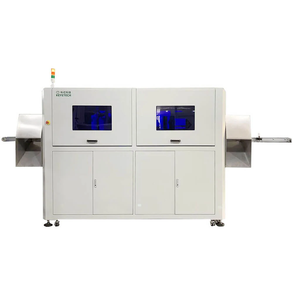 10 Cameras Fully Automatic Visual Inspection and Sorting System for PET Seasoning Bottle Defect Analysis - KeyeTech bottle visual inspection system